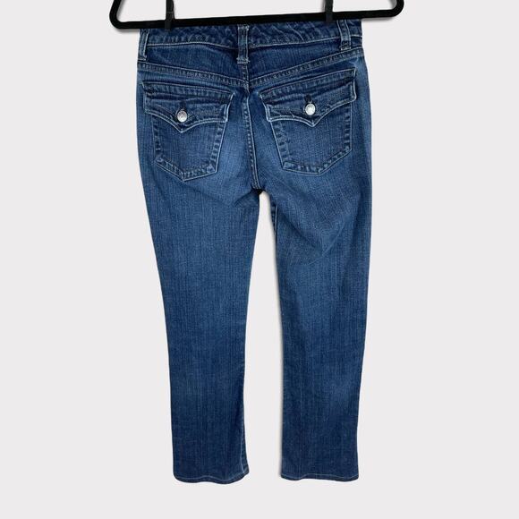 The Limited Womens 2 Blue Denim Jeans Bootcut - Picture 2 of 11